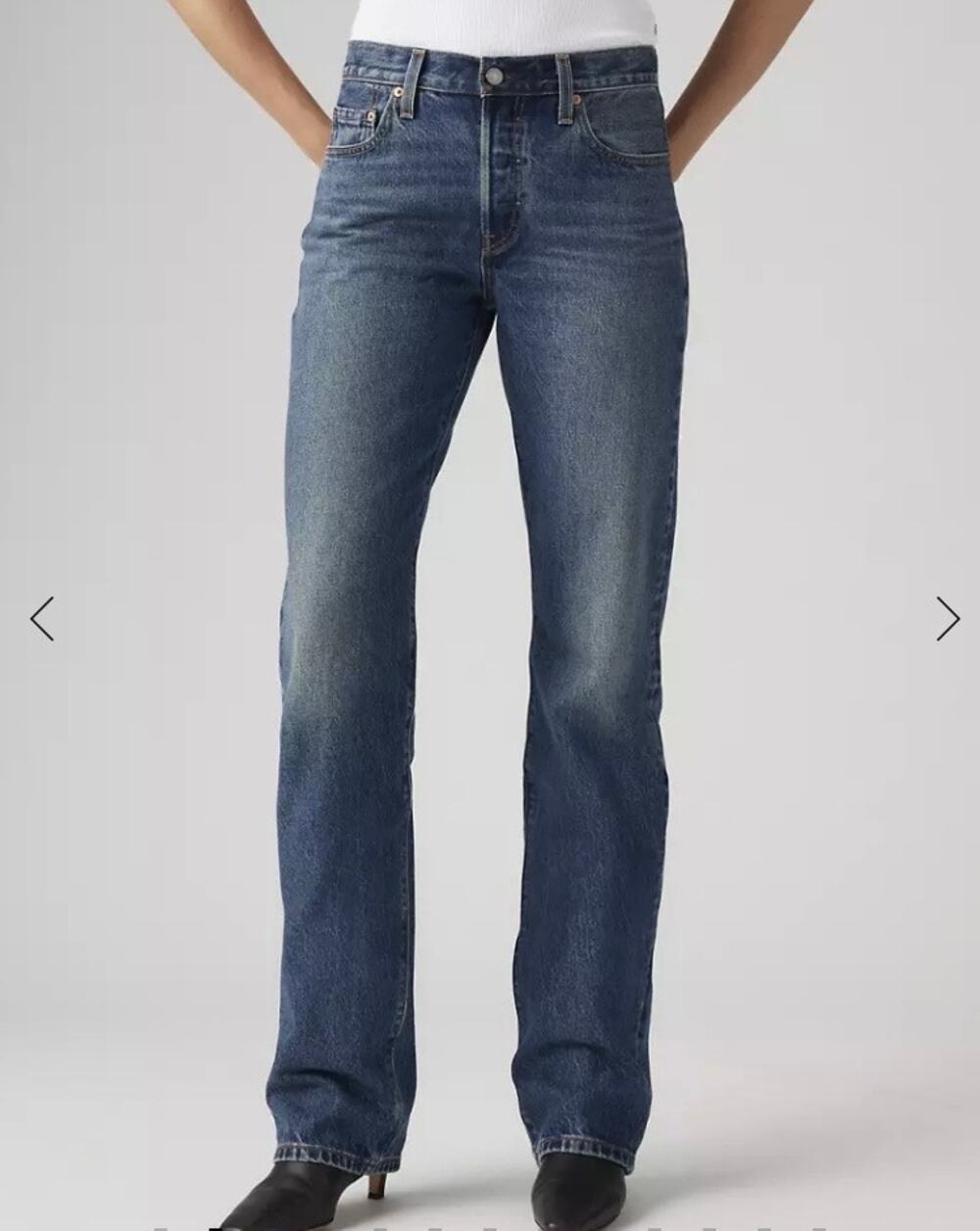 Levi’s Premium Womens 28x30 501 '90s Women's Jeans in Flash Full Dark Wash